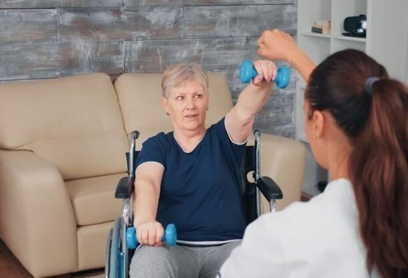 Stroke paralysis rehabilitation